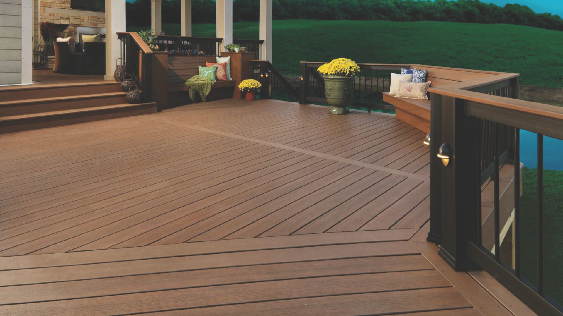 outdoor deck